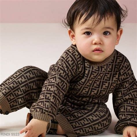 fendi for baby boy|fendi baby jumpsuit.